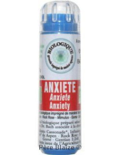 Anxieté - Fleur de Bach BIO granules - 130 granules - COMPLEXE BACH - KOSMEO FLEURS DE BACH