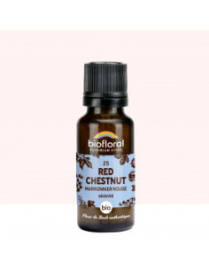 FDB 25 Red Chestnut Marronnier Rouge - Granules BIO - 19,5 g - BIOFLORAL