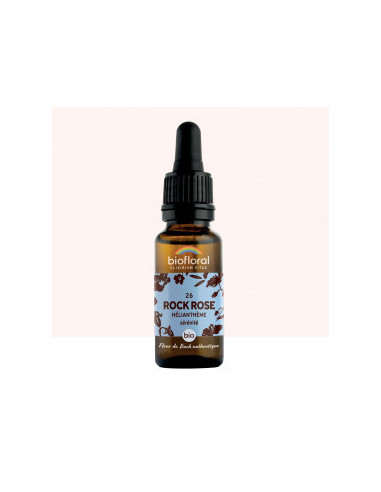 FDB 26 Rock Rose, Heliantheme - Compte Gouttes BIO Demeter - 20 ml - BIOFLORAL
