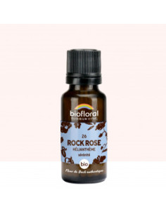 FDB 26 Rock Rose, Heliantheme - Granules BIO - 19,5 g - BIOFLORAL