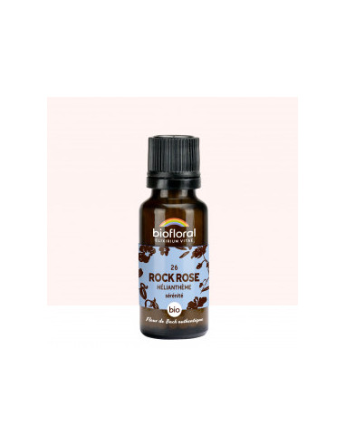 FDB 26 Rock Rose, Heliantheme - Granules BIO - 19,5 g - BIOFLORAL