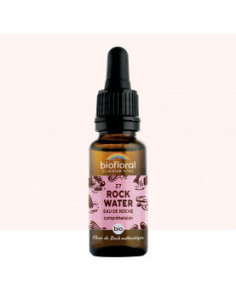 FDB 27 Rock Water, Eau De Roche - Compte Gouttes BIO Demeter - 20 ml - BIOFLORAL