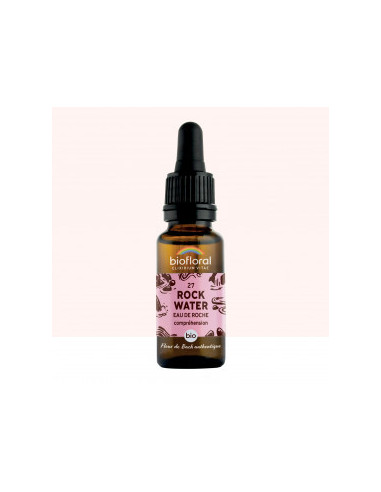 FDB 27 Rock Water, Eau De Roche - Compte Gouttes BIO Demeter - 20 ml - BIOFLORAL