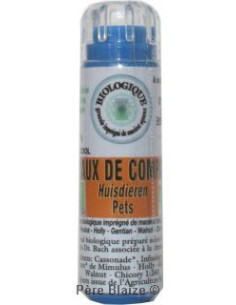 Anxiété animaux - Fleur de Bach BIO granules - 130 granules - COMPLEXE BACH - KOSMEO FLEURS DE BACH