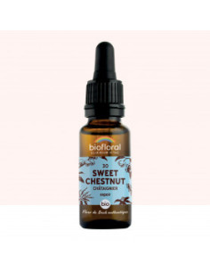 FDB 30 Sweet Chestnut, Chataignier - Compte Gouttes BIO Demeter - 20 ml - BIOFLORAL