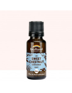 FDB 30 Sweet Chestnut, Chataignier - Granules BIO - 19,5 g - BIOFLORAL