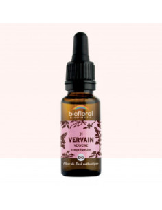 FDB 31 Vervain, Verveine - Compte Gouttes BIO Demeter - 20 ml - BIOFLORAL