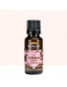 FDB 31 Vervain, Verveine - Granules BIO - 19,5 g - BIOFLORAL