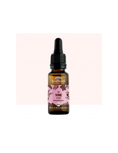 FDB 32 Vine, Vigne - Compte Gouttes BIO Demeter - 20 ml - BIOFLORAL