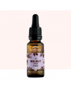 FDB 33 Walnut, Noyer - Compte Gouttes BIO Demeter - 20 ml - BIOFLORAL