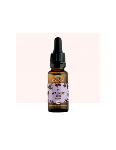 FDB 33 Walnut, Noyer - Compte Gouttes BIO Demeter - 20 ml - BIOFLORAL