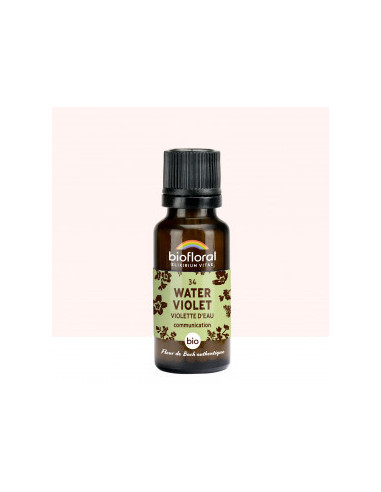 FDB 34 Water Violet, Violette D'Eau - Granules BIO - 19,5 g - BIOFLORAL