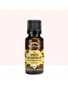 FDB 35 White Chestnut, Marronnier Blc - Granules BIO - 19,5 g - BIOFLORAL