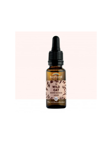 FDB 36 Wild Oat, Avoine Sauvage - Compte Gouttes BIO Demeter - 20 ml - BIOFLORAL