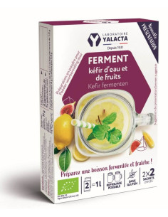 Ferment pour Kefir fruit - 4 g - YALACTA