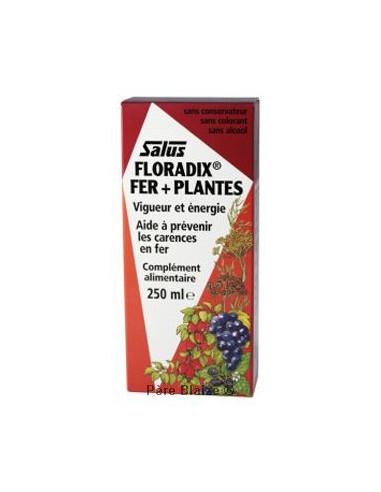 Floradix fer + plantes - 250 ml - SALUS