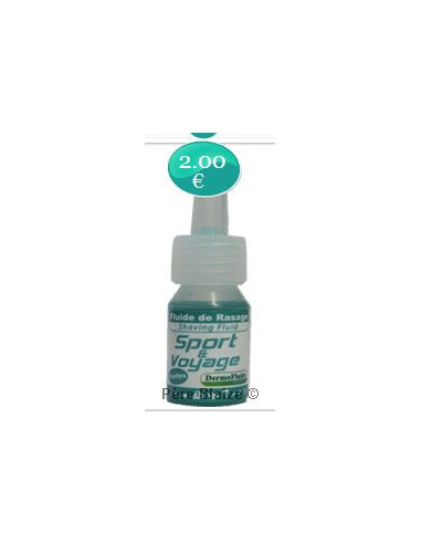 Fluide de rasage et d’après-rasage Sport & voyage – Dose – 3 ml – DERMOFLUIDE