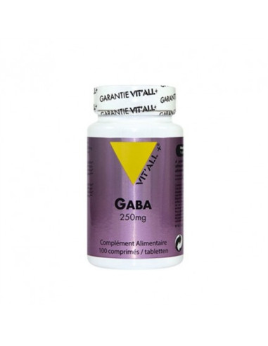 GABA 250 mg – 100 gélules – VIT'ALL+