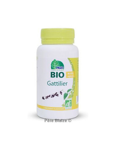 Gattilier Bio (fruit, Vitex agnus-castus) – 90 gélules – MGD