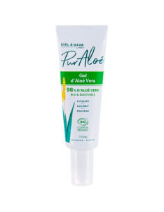 Gel externe BIO à l'Aloé véra natif - Tube - 125 ml - PUR ALOE