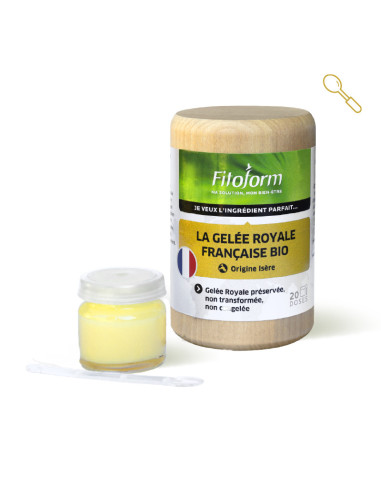 Gelée royale française bio – 10 g – FITOFORM
