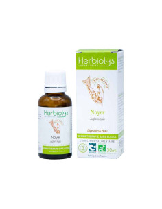 Gemmothérapie Noyer - Macérat sans alcool 30 ml - HERBIOLYS