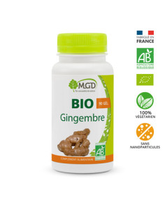 Gingembre Bio – 90 gélules – MGD