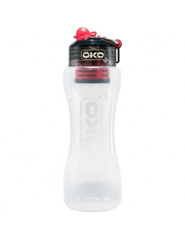 Gourde filtrante OKO rose - 1 Litre -  (filtre inclus)