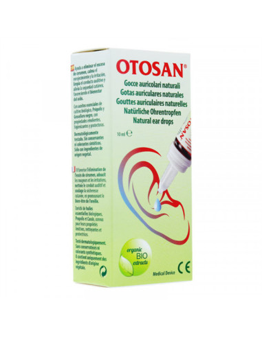 Gouttes auriculaires naturelles - 10 ml - OTOSAN 