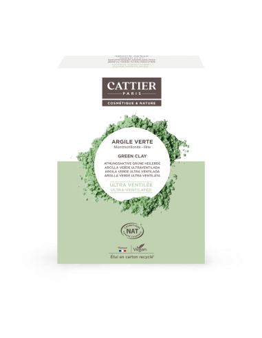 Argile verte ultra ventillée - 250 g - CATTIER