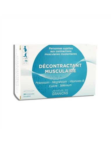 Granions Décontractant musculaire - 30 ampoules - GRANIONS