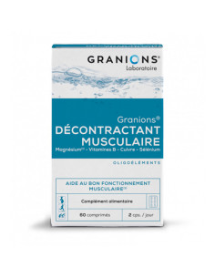 Granions Décontractant musculaire - 60 comprimés - GRANIONS