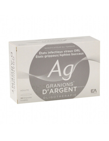 Granions d'Argent - 30 ampoules - GRANIONS