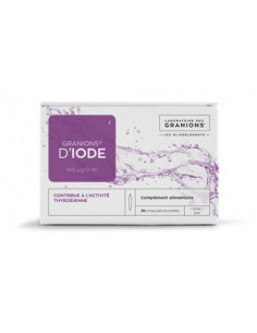 Granions d'Iode - 30 ampoules - GRANIONS