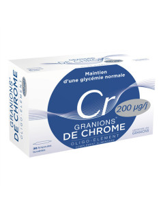 Granions de Chrome 200 µg - 30 ampoules- GRANIONS