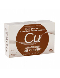 Granions de Cuivre - 30 ampoules - GRANIONS