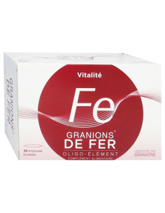 Granions de Fer - 30 ampoules - GRANIONS