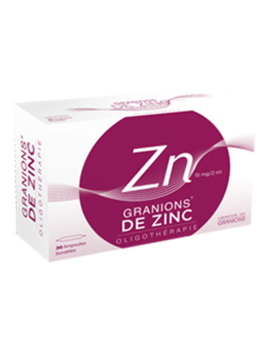 Granions de Zinc - 30 ampoules - GRANIONS AMM
