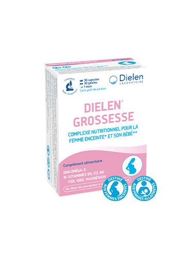 Grossesse – 30 gélules + 30 capsules – DIELEN
