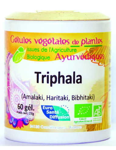 Gélules Triphala BIO - 60 gélules - PHYTOFRANCE