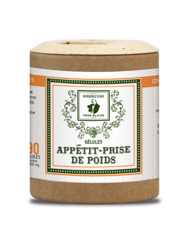 Gélules appétit - prise de poids - 90 gélules - PÈRE BLAIZE