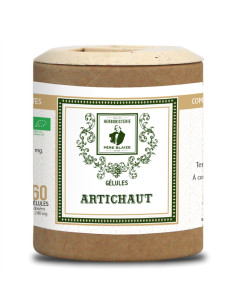 Gélules artichaut BIO - 60 gélules - PÈRE BLAIZE