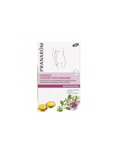 Aromafemina - Capsules confort  voies urinaires Bio- 15 caps - PRANAROM