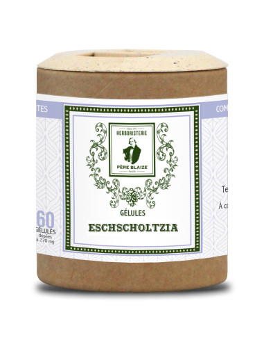 Gélules eschscholtzia BIO - 60 gélules - PÈRE BLAIZE
