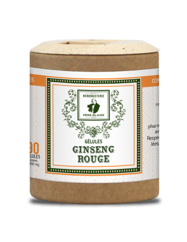 Gélules ginseng rouge - 90 gélules - PÈRE BLAIZE