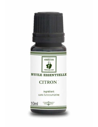 Huile Essentielle Citron sans furocoumarine - 10 ml - PÈRE BLAIZE